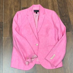 J. Crew Pink Blazer size: 10